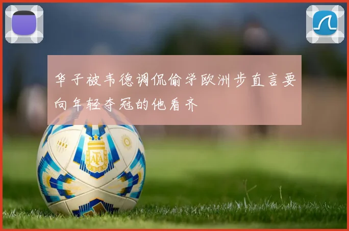 华子被韦德调侃偷学欧洲步直言要向年轻夺冠的他看齐